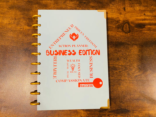 Disc Bound: 12 Month, Daily, Weekly Business Action Planner